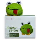 Kit de ganchillo creativo - La rana del bosque feliz